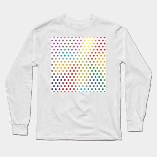 polka dot colorful Long Sleeve T-Shirt